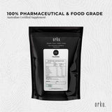Orku 100g Taurine Powder - High Purity L-Taurine Amino Acid Ingredient - Side View