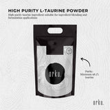 Orku 5Kg Taurine Powder - High Purity L-Taurine Amino Acid Ingredient
