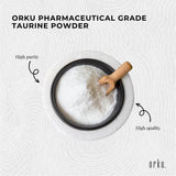 Orku Bulk 10Kg Taurine Powder High Purity L-Taurine Amino Acid Ingredient