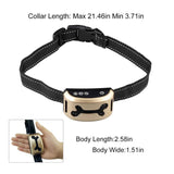 Dog Bark Collar - Sound and Vibration Automatic USB Rechargeable Training Device - Side View