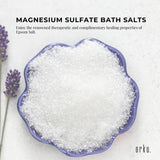 Orku 1Kg Epsom Salt - Magnesium Sulphate Bath Salts For Skin Body Sulfate - Rear View