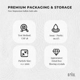 Orku 1Kg Epsom Salt - Magnesium Sulphate Bath Salts For Skin Body Sulfate - Close-Up Angle