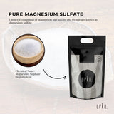 Orku 10Kg Epsom Salt - Magnesium Sulphate Bath Salts For Skin Body Sulfate