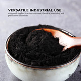 Orku 50g Activated Carbon Powder Coconut Charcoal -  Water Filtration - Rear View