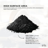 Orku 5Kg Activated Carbon Powder Coconut Charcoal - Water Filtration - Top-Down View
