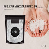 400g Magnesium Chloride Flakes Hexahydrate - Organic USP Food Grade Bath Salt - Rear View