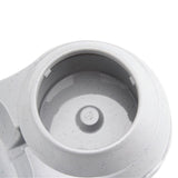 3.8L Pet Water Drinker Auotmatic Dispenser Dog Cat Feeder or Waterer Bowl Bottle - Top-Down View