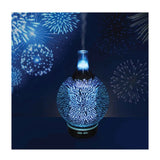 3D Fireworks Aroma Mist Humidifier - Ultrasonic Essential Oil Diffuser - Side View
