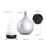 3D Fireworks Aroma Mist Humidifier - Ultrasonic Essential Oil Diffuser - Rear View