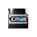 3x Car Tissue Box Holder - Plastic and Elastic Napkin Hanging Organiser Device - Front View