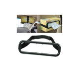 3x Car Tissue Box Holder - Plastic and Elastic Napkin Hanging Organiser Device - Side View