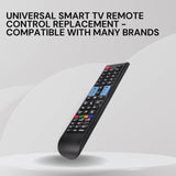 Tooleroo Universal Smart TV Remote Control Compatible With Sharp LG and more - Front View