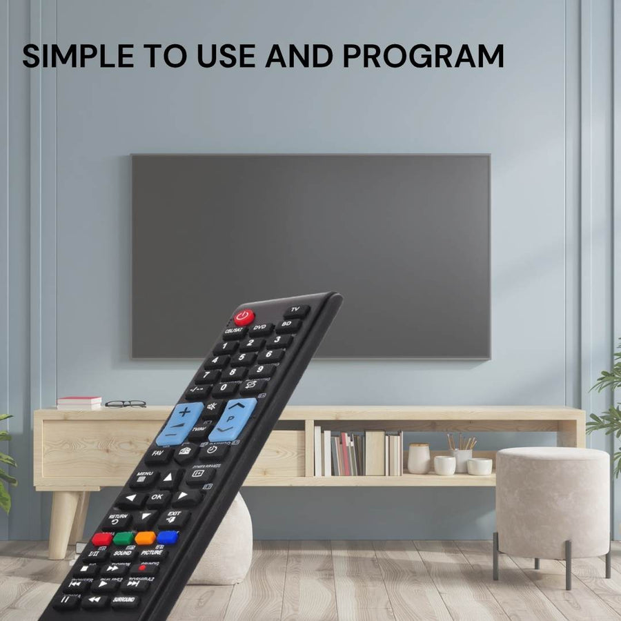 Tooleroo Universal Smart TV Remote Control Compatible With Sharp LG and more