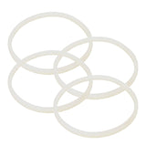 Set of 4 Replacement Rubber Seals for Magic Bullet - Gasket Rings