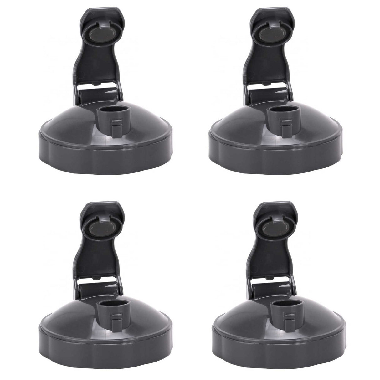 4x For Nutribullet Flip Top Fliptop Fresh Lid - Most 600 and 900 Model Nutri Cups