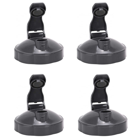 4x For Nutribullet Flip Top Fliptop Fresh Lid - Most 600 and 900 Model Nutri Cups