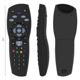 Universal Black Remote Control for Foxtel IQ Series and HD MyStar Boxes - Front View