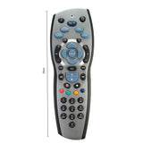 4-Pack Silver Replacement Remotes for Foxtel MyStar and Sky New Zealand - Front View