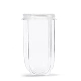 500ml Tall Cup Replacement + Extractor Cross Blade Compatible with Magic Bullet - Front View