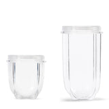 500ml Tall Cup  + Short Cup Replacement Compatible with Magic Bullet Cross Blade