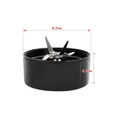 Extractor Cross Blade & Fresh Cup Lid Set for Magic Bullet & Amazing Blender