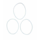Set of 3 Replacement White Gasket Seals for Nutribullet 600W Blades and Cups