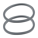 Replacement 2-Pack Grey Gasket Seals for Nutribullet 900W, 1200W, and New 600W Models