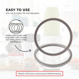 4x Grey Gasket Seal Ring Compatible with Nutribullet 600 900 1200W 90mm - Rear View