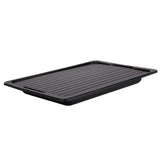 Fast Defrosting Meat Tray FDA Approved Large Miracle Aluminium Thawing Plate - 45-Degree Angle