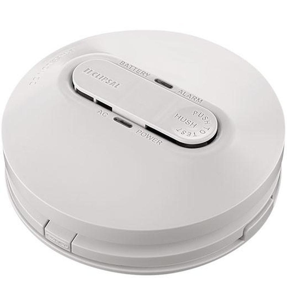 Clipsal 755PSMA4 Interconnectable Photoelectric Smoke Alarm - AS 3786:2014 Compliant