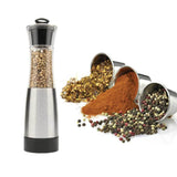 Gravity Salt or Pepper Grinder - Automatic Twist Grind Shakers Mills Electric - 45-Degree Angle