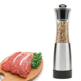 Gravity Salt or Pepper Grinder - Automatic Twist Grind Shakers Mills Electric - Close-Up Angle