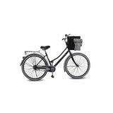 Small Dog Bicycle Mount Bag - Pet Travel Carrier Basket - Bike Riding Seat - Front View