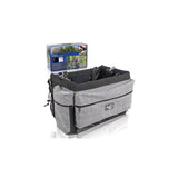 Small Dog Bicycle Mount Bag - Pet Travel Carrier Basket - Bike Riding Seat - Top-Down View