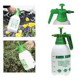 1L Hand Held Pressure Sprayer - Plastic Pump For Weed Garden - Portable Bottle - Front View