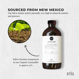 500ml Fulvic Humic Concentrate Liquid FHC - Side View
