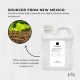 1L Fulvic Humic Concentrate Liquid FHC - Side View