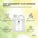 1L Fulvic Humic Concentrate Liquid FHC - Top-Down View
