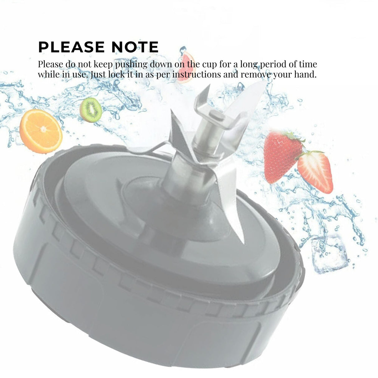 Nutri Ninja 7 Fin Extractor Replacement Blade - Blender Juice Accessory Parts