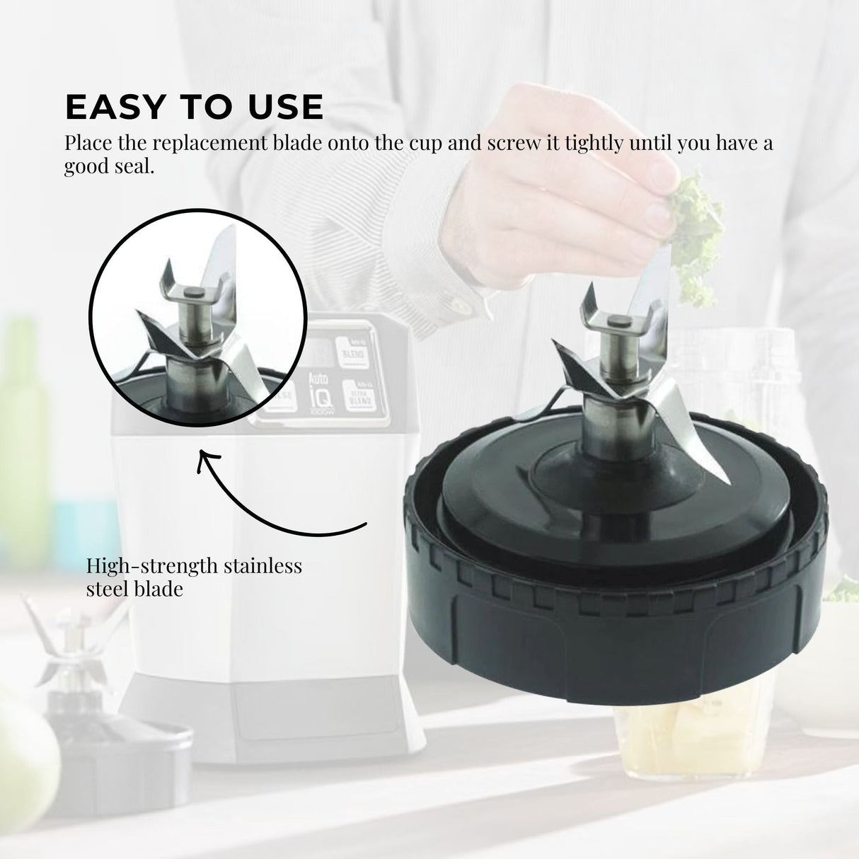 Nutri Ninja 7 Fin Extractor Replacement Blade - Blender Juice Accessory Parts