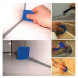12 Piece Plastic Sealant Scraper Tools Finishing Grout Silicone Caulking Remover
