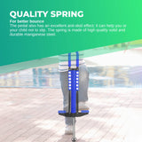 Blue Pogo Stick Kids - Childrens Jumping Jackhammer Exercise Hopper Toy - Low Angle