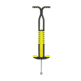 Social Hike Yellow Pogo Stick - Kids Jumping Jackhammer Exercise Hopper Toy - Front View