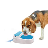 Auto Filling Dog Drinking Water Fountain - Outdoor Automatic Pet Drinking Bowl - Front View