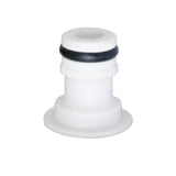 Dog Drinking Water Fountain Outdoor AFP Garden Push On Pet Sprinkler Dispenser - Side View