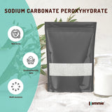 1Kg Sodium Percarbonate - Eco Laundry Cleaner Brewing Sanitiser Oxygen Bleach - Side View
