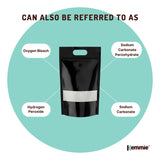 5Kg Sodium Percarbonate - Eco Laundry Cleaner Brewing Sanitiser Oxygen Bleach - Rear View