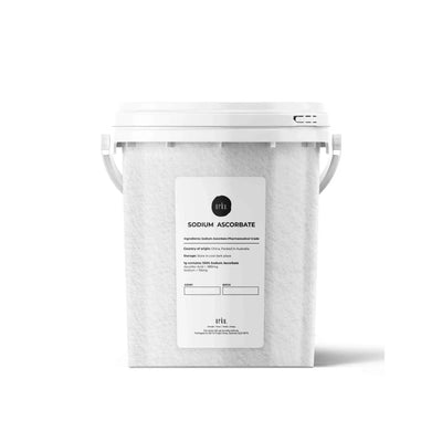 Orku 1.2Kg Sodium Ascorbate Tub - High Purity Soluble Crystalline Powder