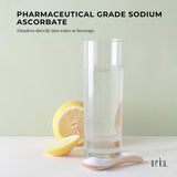 1.2Kg Buffered Sodium Ascorbate Powder - Pharmaceutical Grade Vitamin C Supplement - Rear View