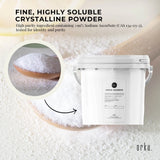 Orku 5Kg Sodium Ascorbate Tub - High Purity Soluble Crystalline Powder - 45-Degree Angle